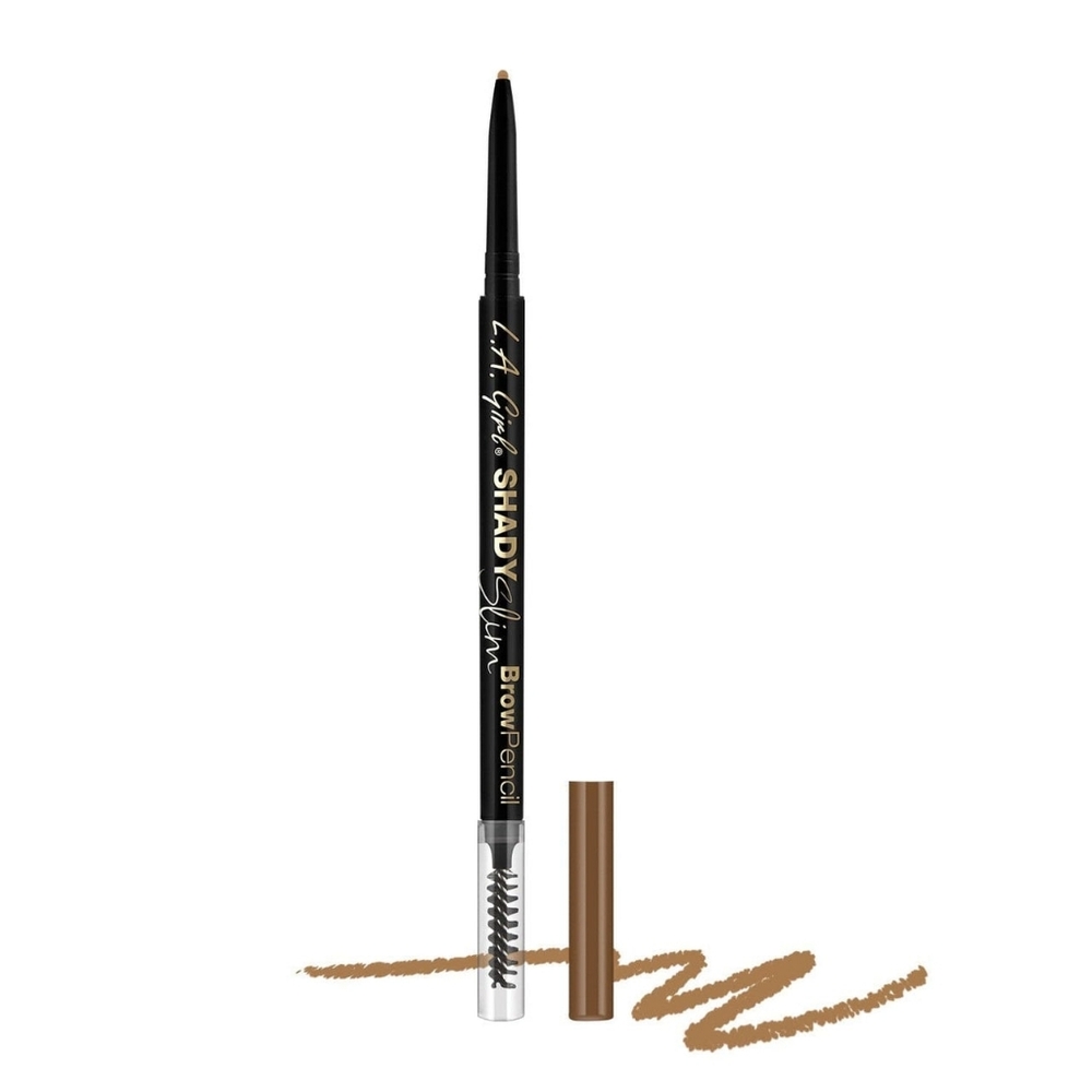 4 x LA Girl Shady Slim Brow Pencil - Taupe